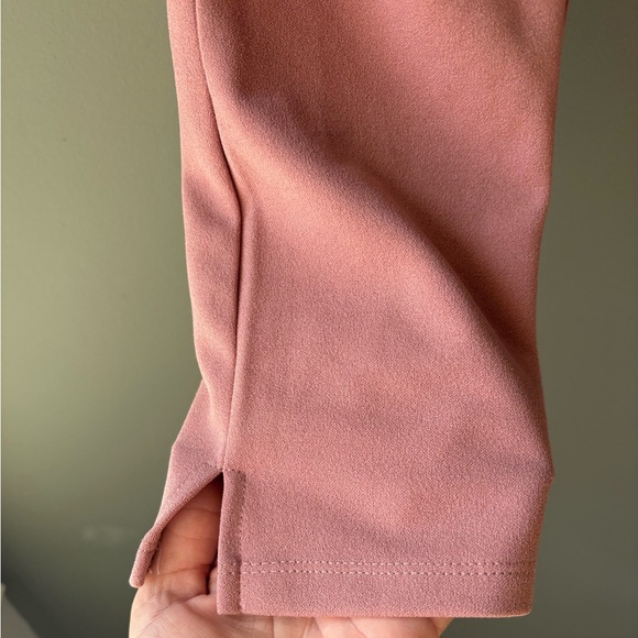 Revamped, size M, blush skinny pants, pockets, belted, soft, stretchy waist - Picture 6 of 9